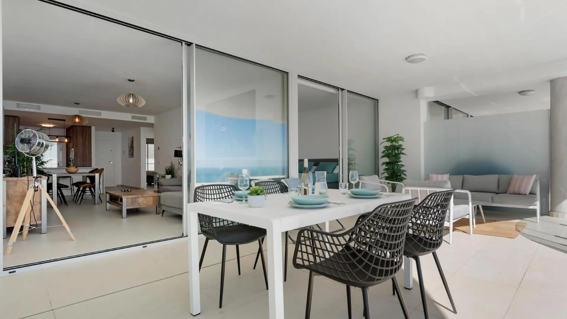 Panoramic Sea View Apartment Stupa Hills Benalmadena